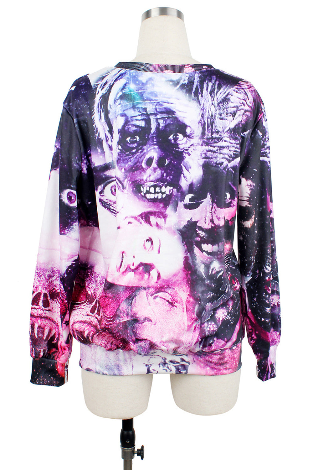 Women 3D digital printing Comfortable Thin Sweatshirt