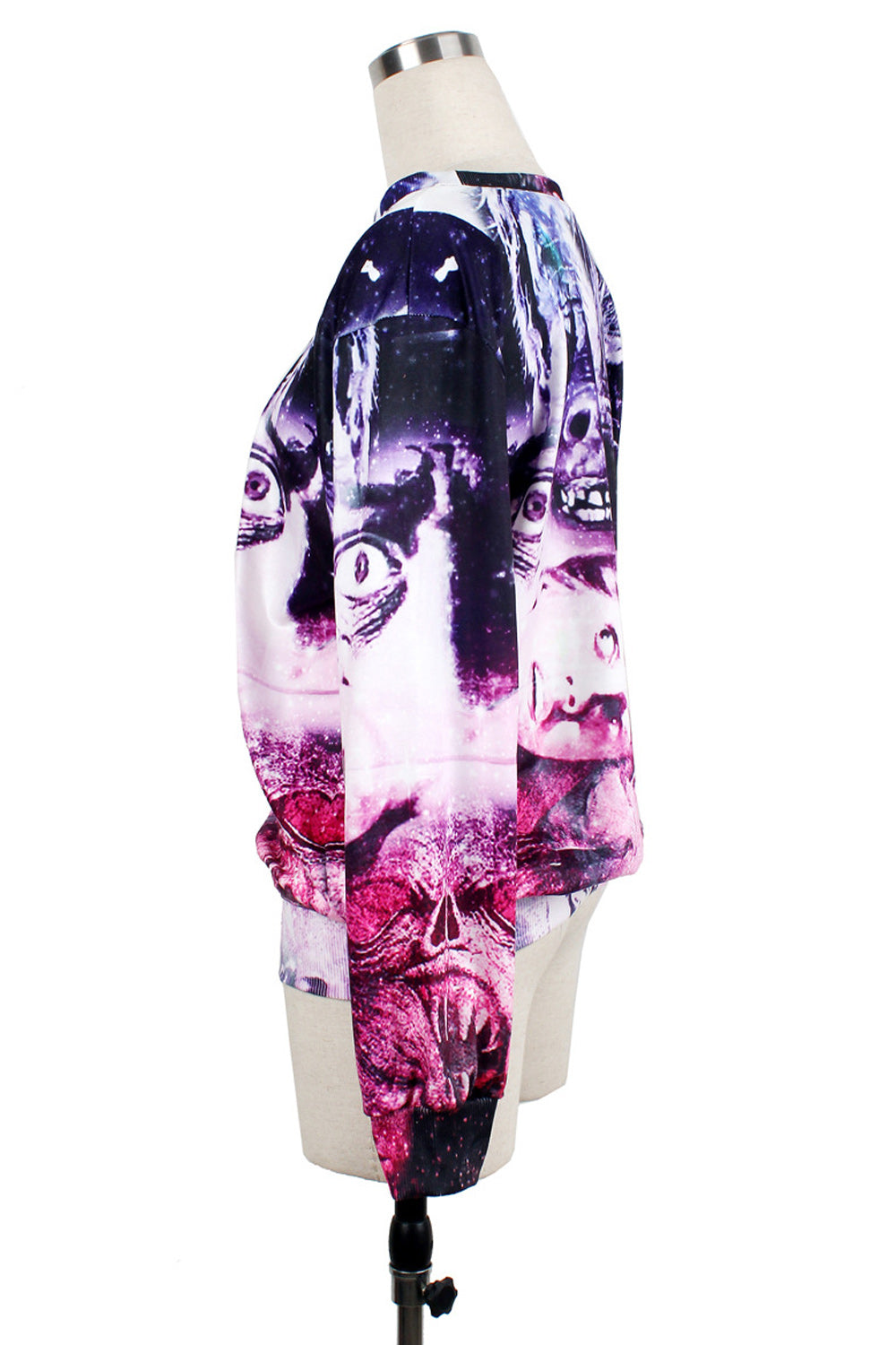 Women 3D digital printing Comfortable Thin Sweatshirt