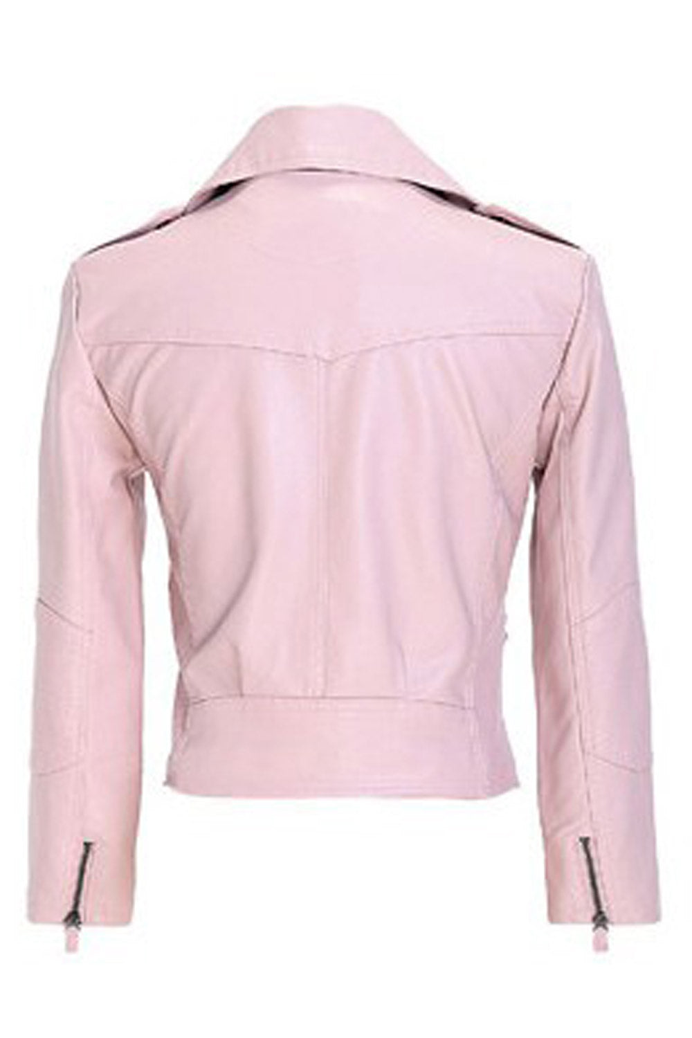 Women Winter Spread Collar Casual Leather Jacket