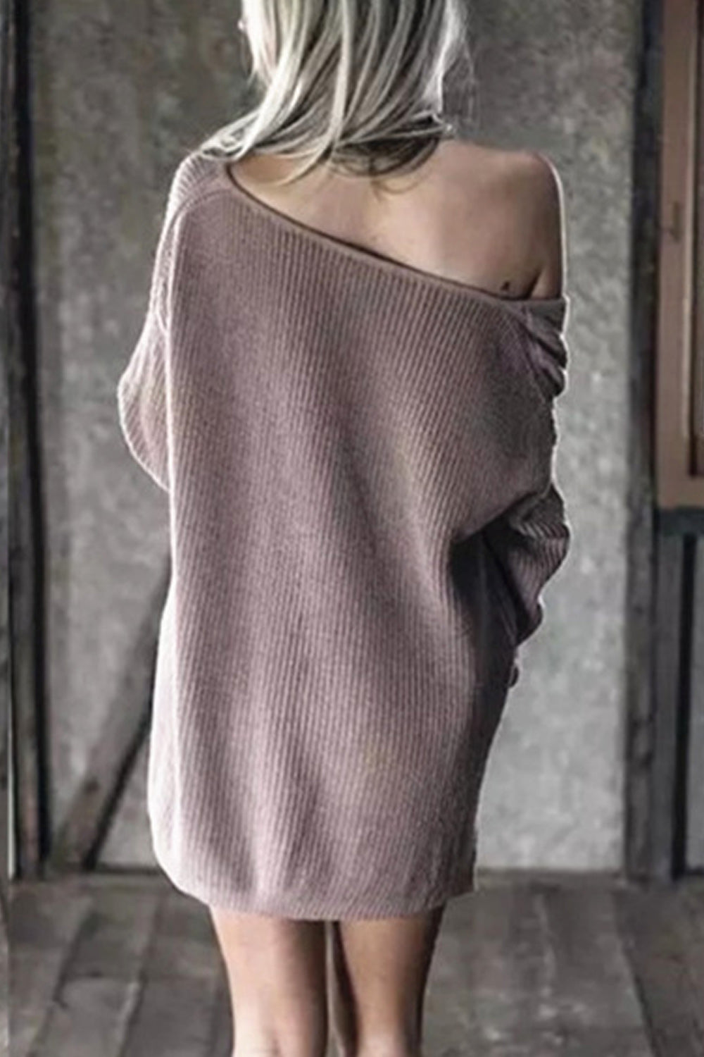Women Classy Irregular Warm Sweater