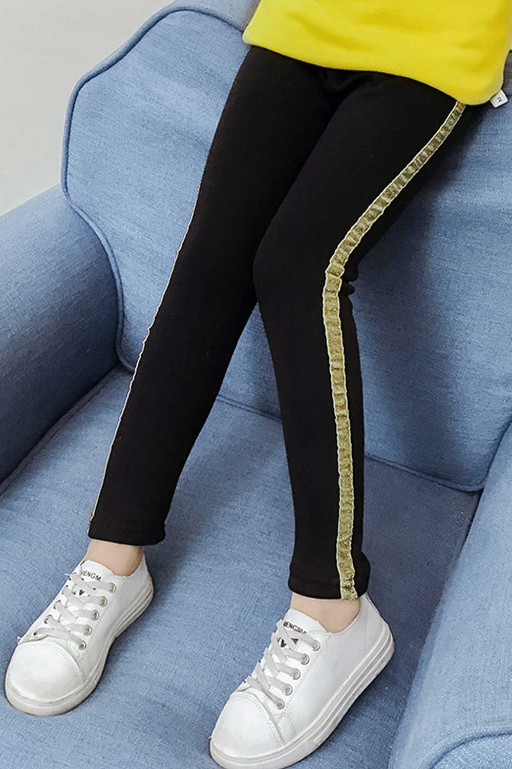 Kids Girls Winter Fashion Sequins Warm Legging