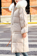 Women Warm Shell Padded Zip Out Winter Jacket