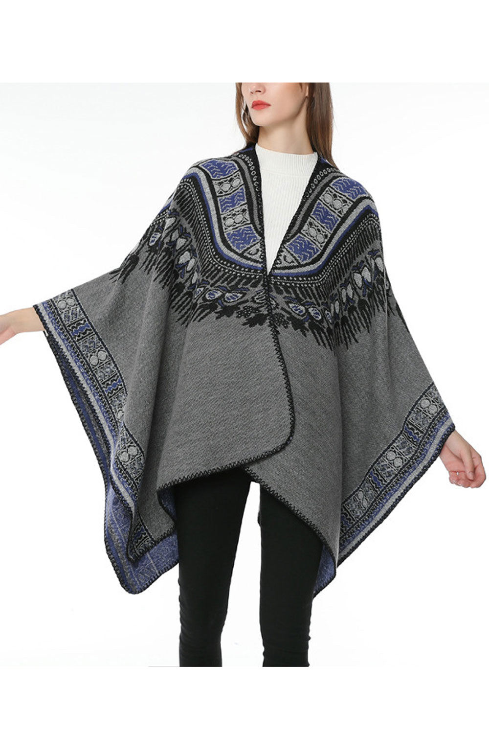 Women Beautiful Crafted Warm & Thick Cashmere shawl