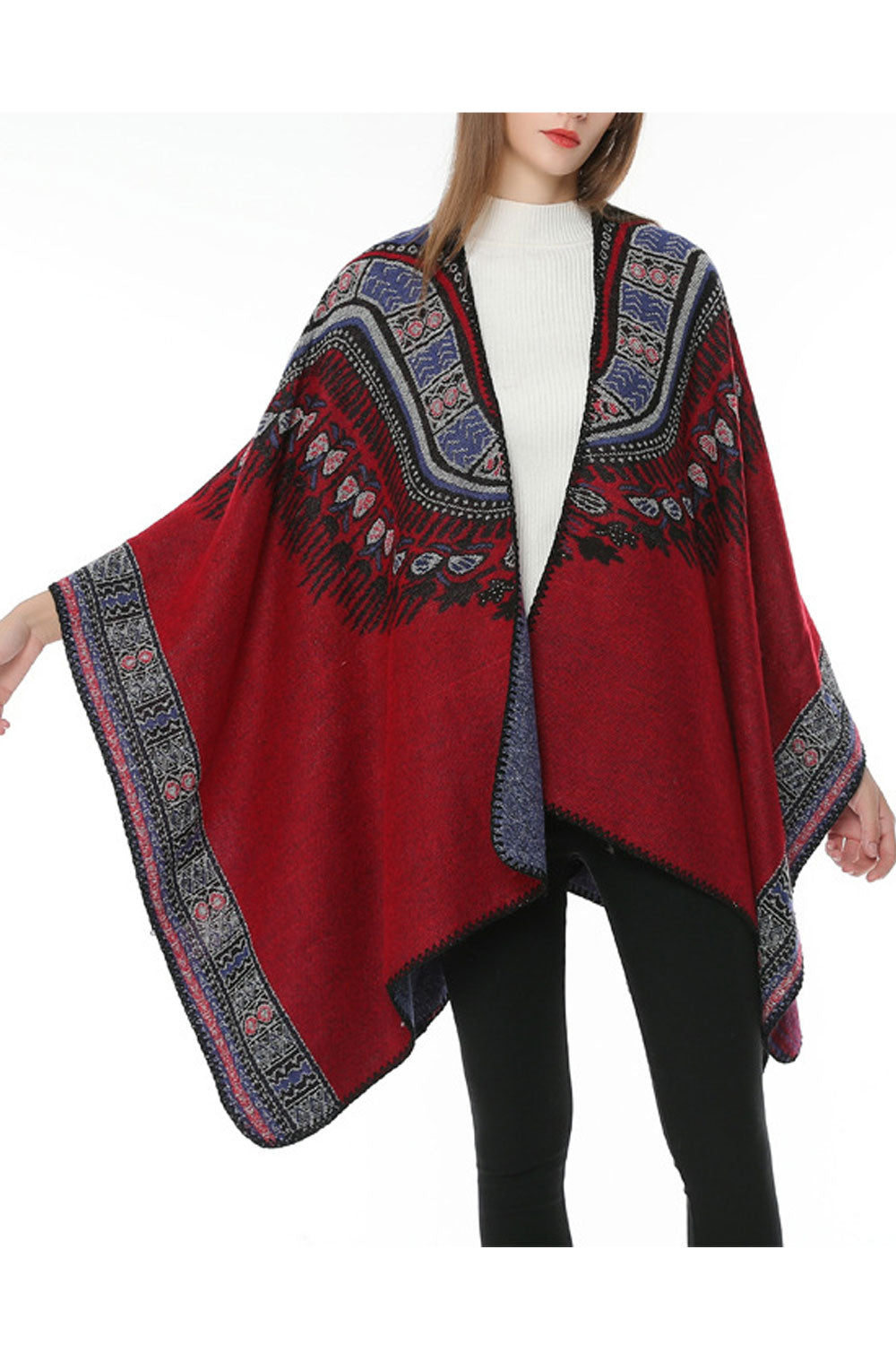 Women Beautiful Crafted Warm & Thick Cashmere shawl