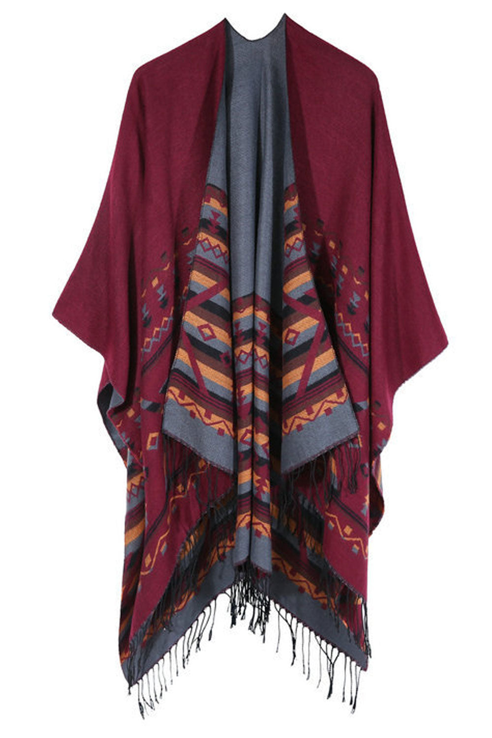 Women Beautiful Creative Tassel Warm Shawl