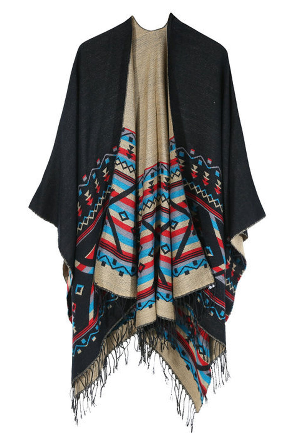 Women Beautiful Creative Tassel Warm Shawl