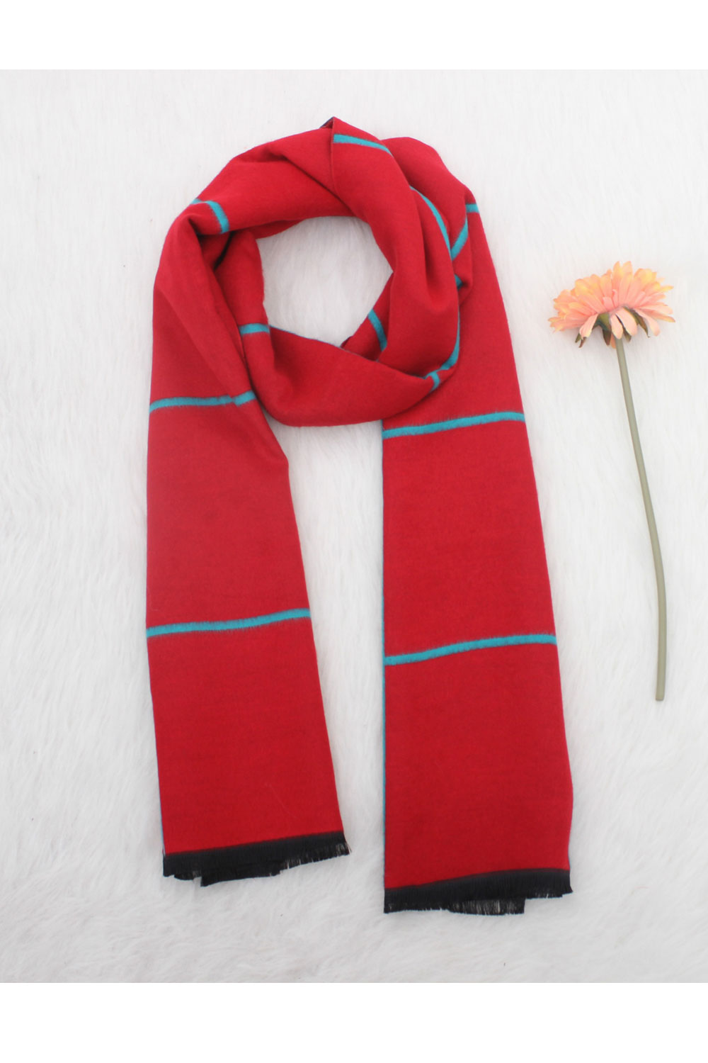 Women Fashion Lattice Pattern Warm Thick Shawl