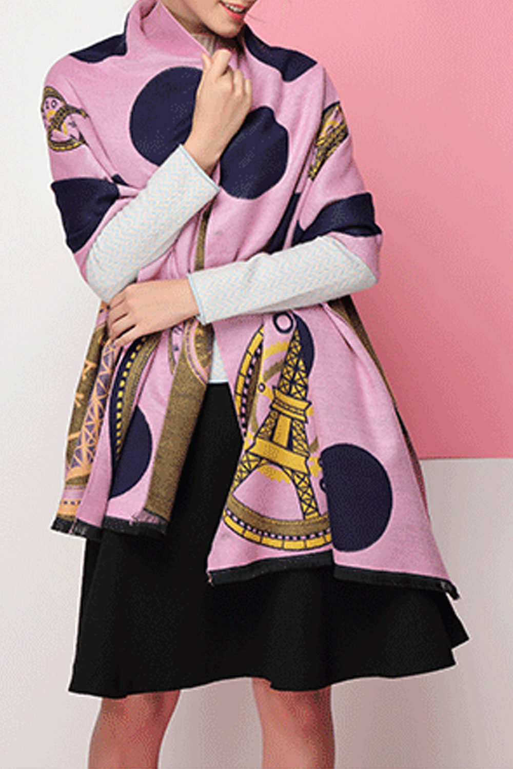 Women Autumn Winter Fashion Warm Cashmere Shawl