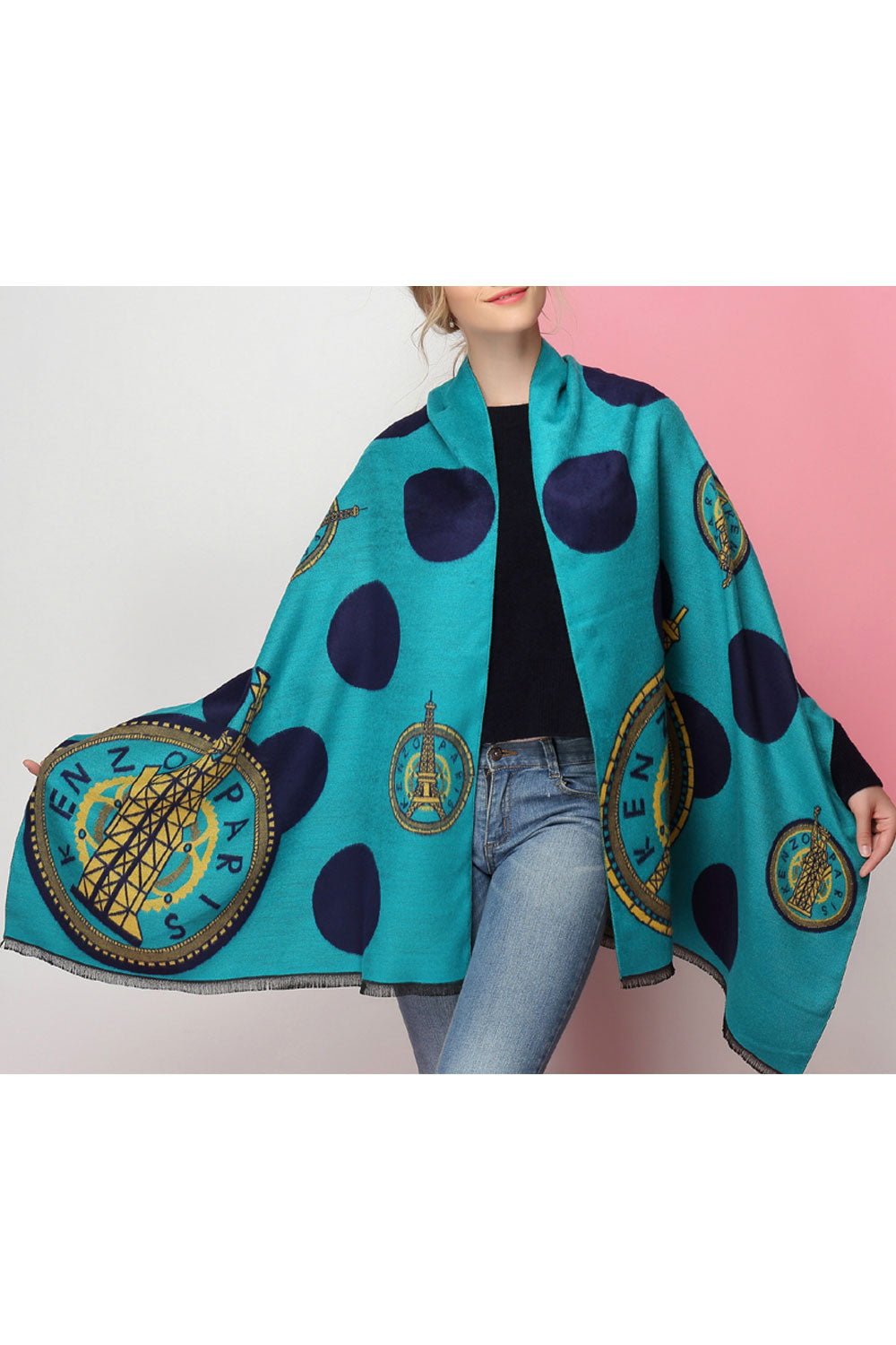 Women Autumn Winter Fashion Warm Cashmere Shawl