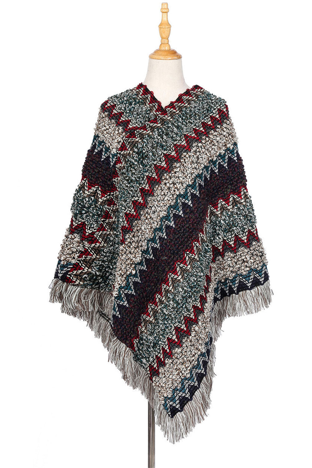 Women Herringbone pattern Warm & Thick Shawl