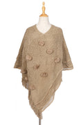 Women Autumn Solid Color Warm Thick Cashmere Shawl