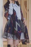 Women Autumn Winter Warm Tassel Decorated Warm Shawl