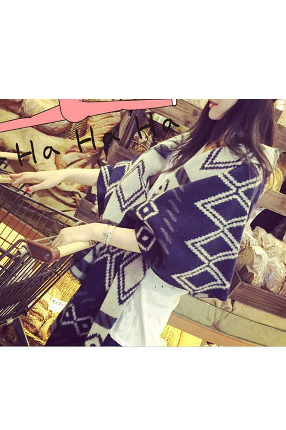 Women Autumn Winter Thick Cashmere Shawl