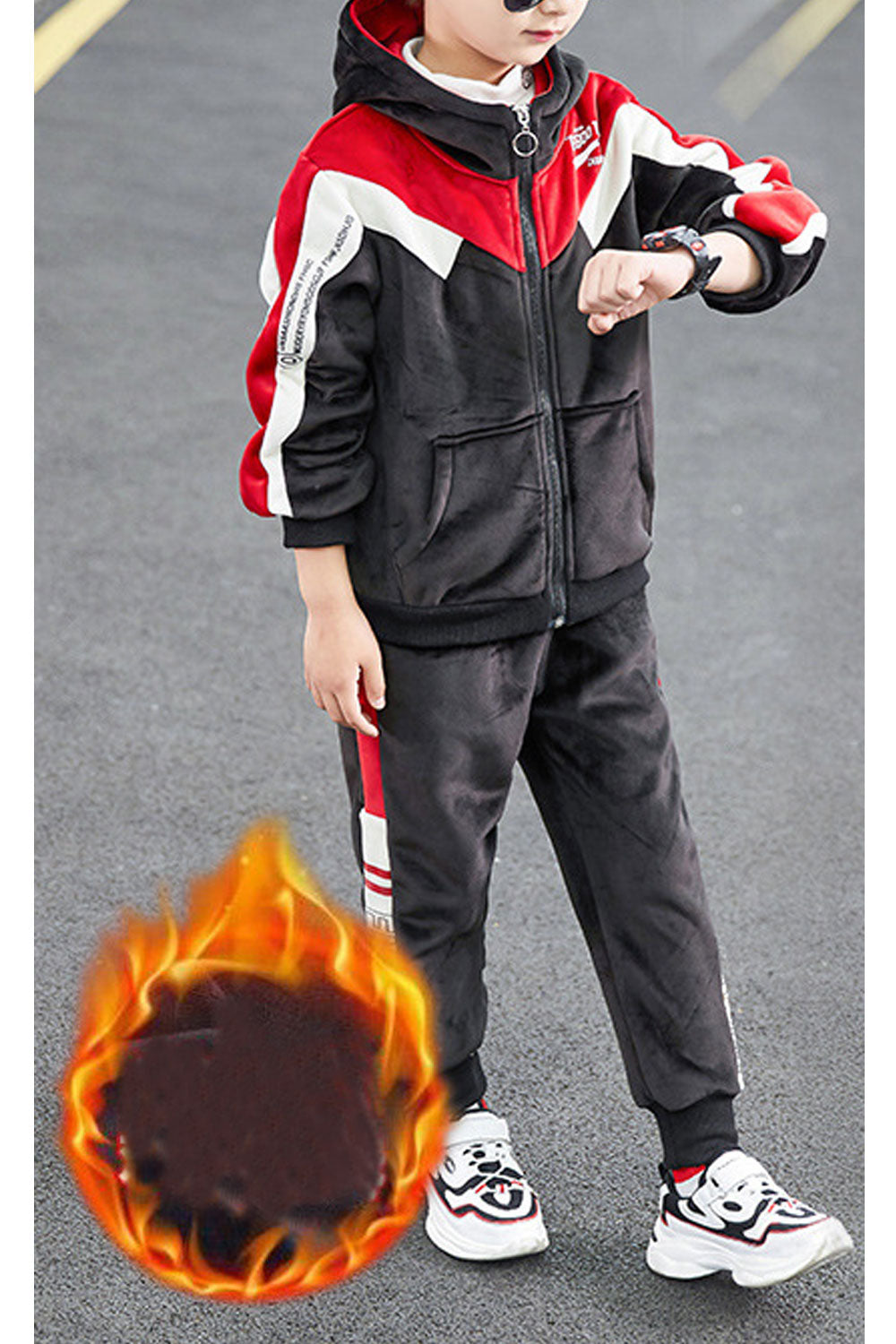 Kids Boys Allluring & Thick Two Piece Winter Set