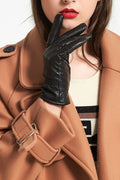 Women Comfortable Thick & Warm Solid Color Gloves