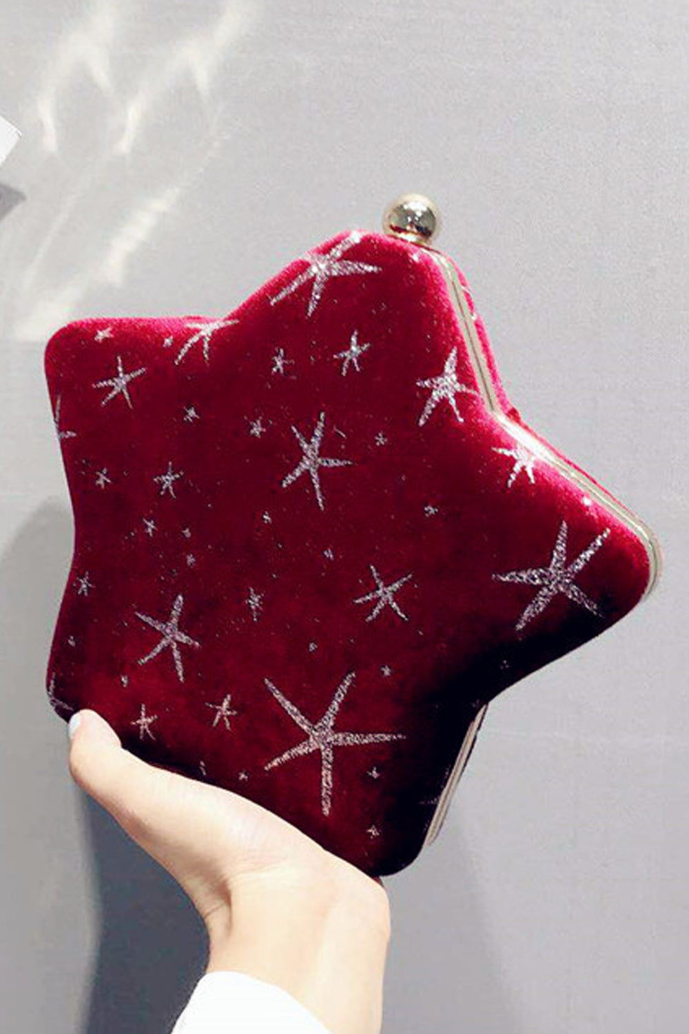 Women Fashionable Star Shape Long Chain Handbag