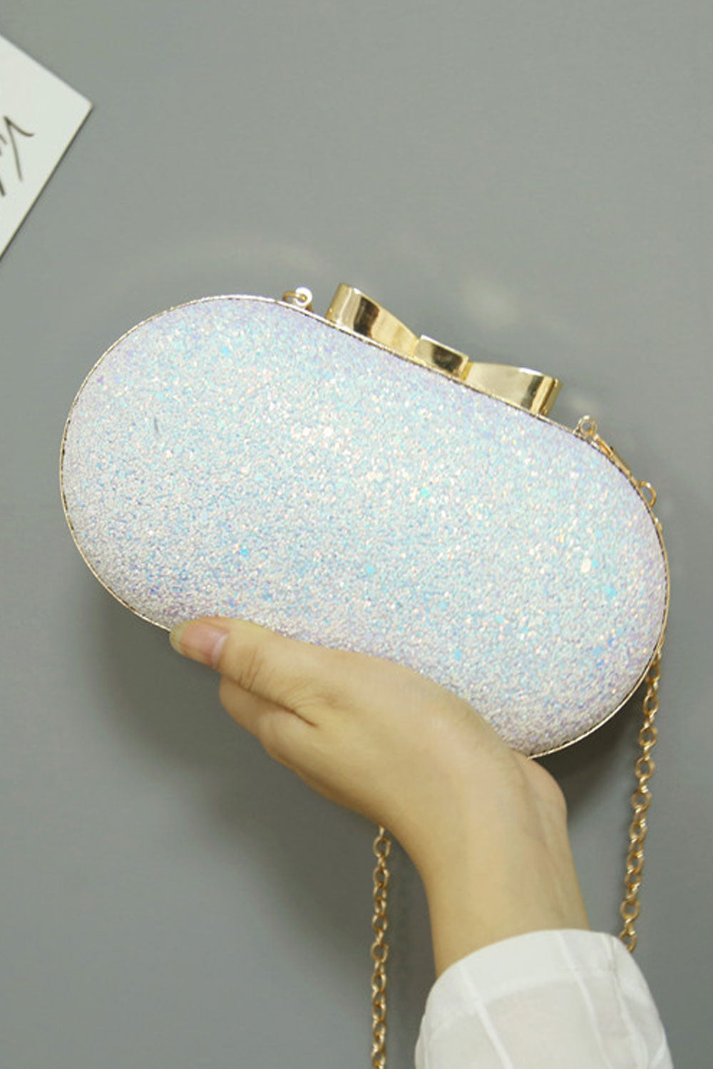 Women Rhinestones Beautiful Shoulder Small Handbag