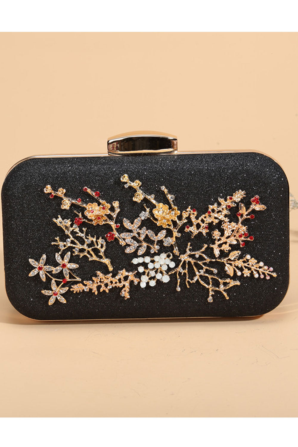 Women Rhinestones Decorated Fashion Handbags