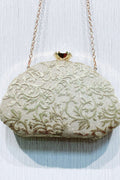 Women Beautiful Long Chain Embroidered party Clutch Bag