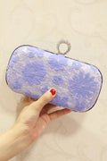 Women Lace Flower Fashion Diagonal Handbag