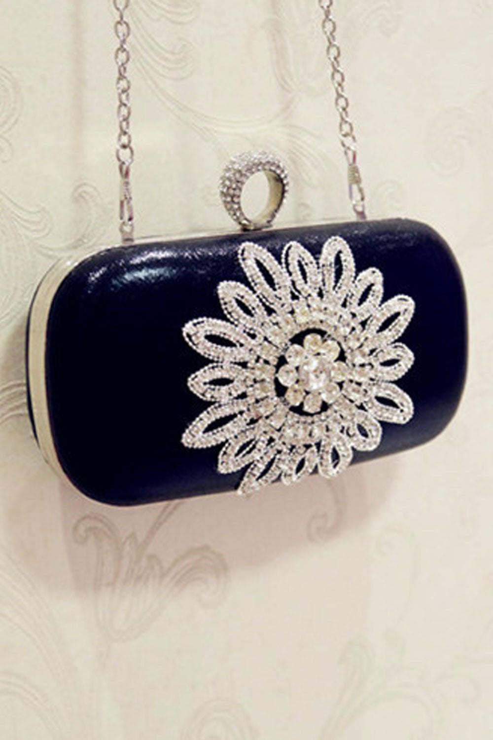 Women Wedding Bag Fashion Rhinestone Decorated Clutch