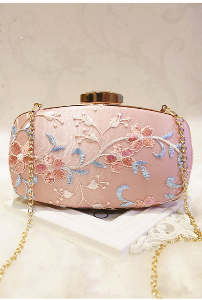 Women Fashion Embroidered Dinner Clutch Bag