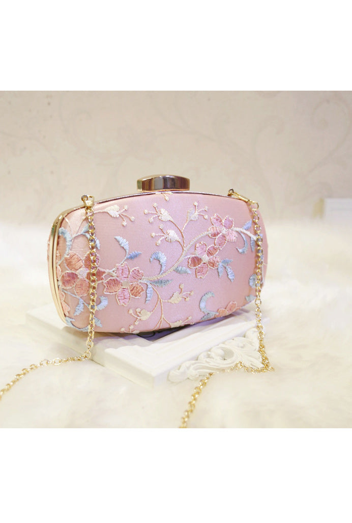 Women Fashion Embroidered Dinner Clutch Bag