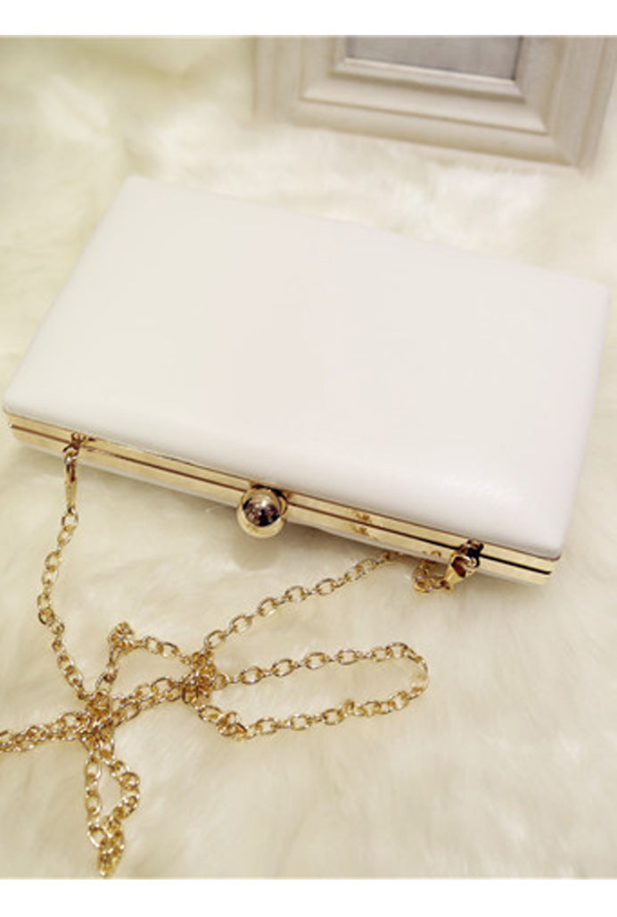 Women Beautiful Flower Hook Closure Party Clutch Bag