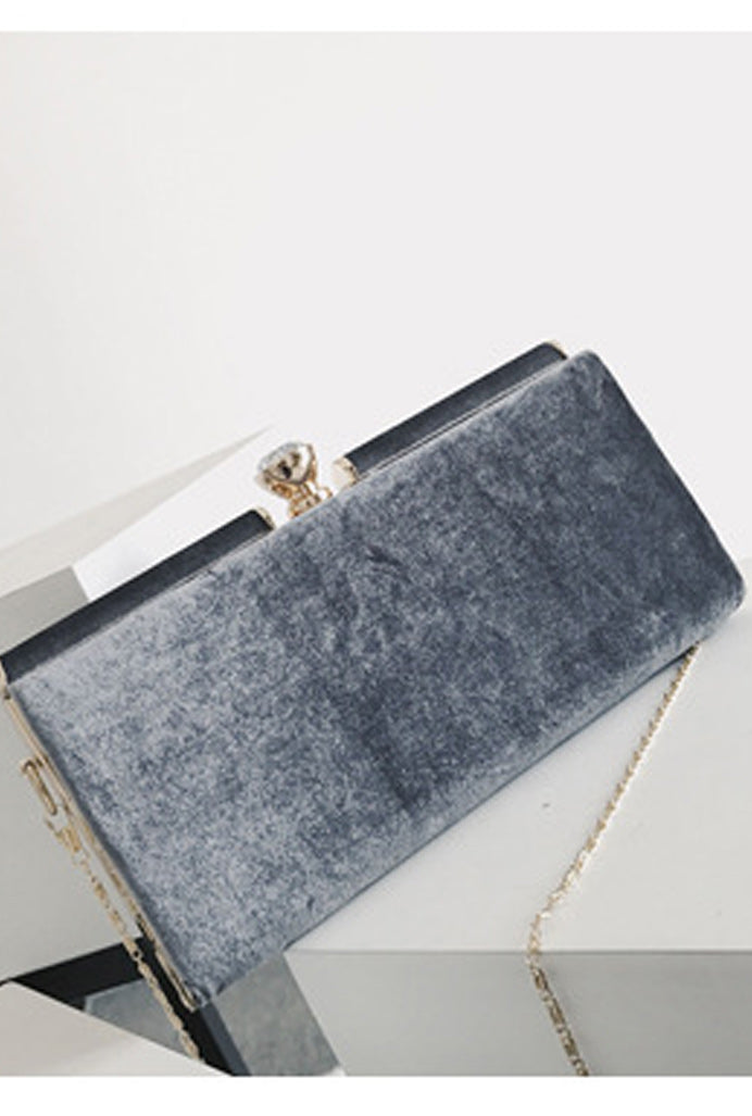 Women Crossbody Hook Closure Solid Color Party Handbag