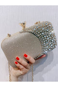 Women Beautiful Rectangle Shaped Decorative Clutch