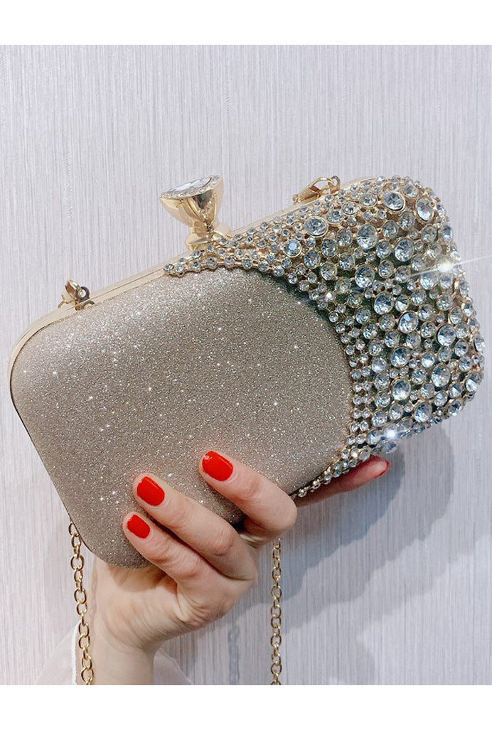 Women Beautiful Rectangle Shaped Decorative Clutch