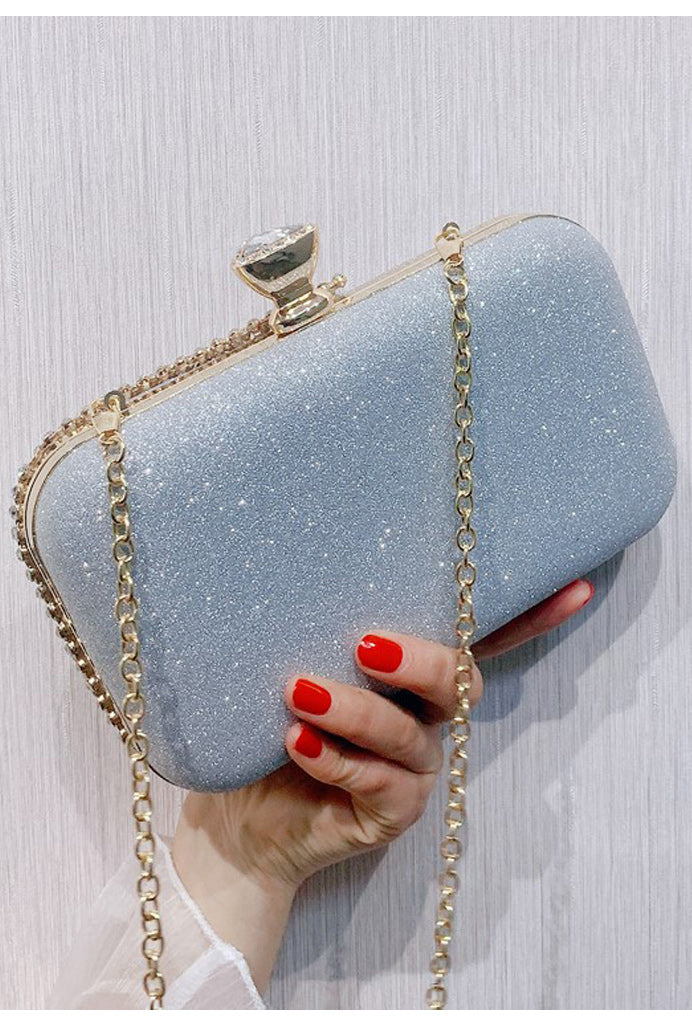 Women Beautiful Rectangle Shaped Decorative Clutch