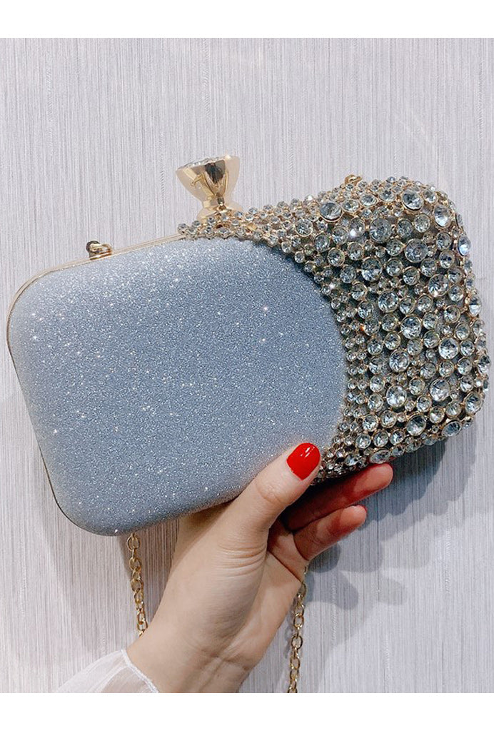 Women Beautiful Rectangle Shaped Decorative Clutch