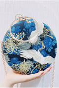 Women Stylish Printed Pattern Ring Holder Clutch