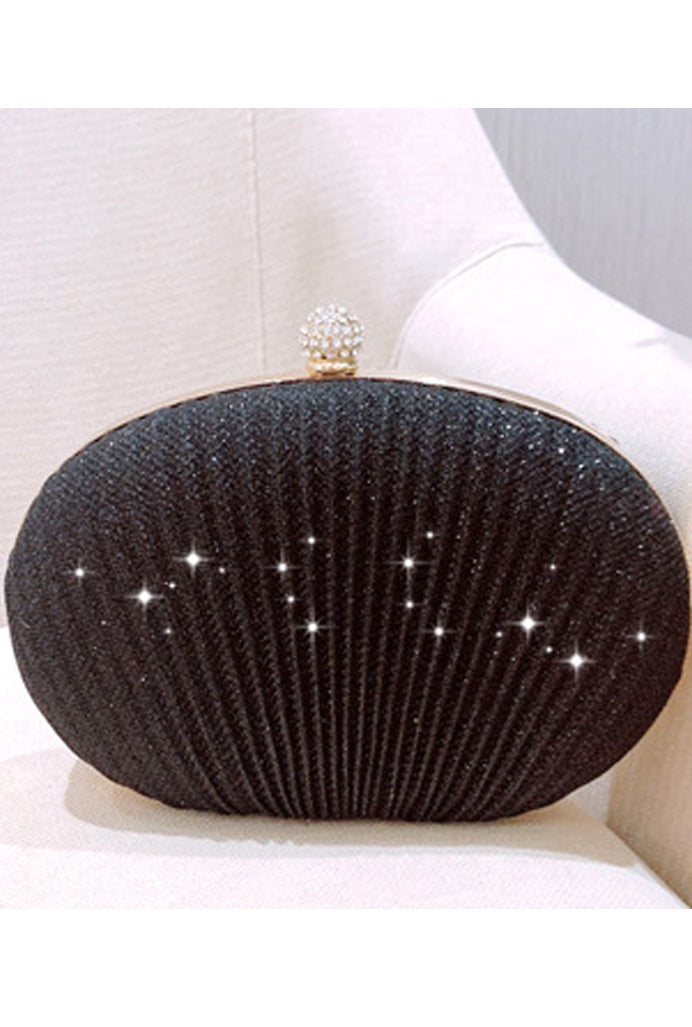 Women Beautiful Shiny Base Dinner Clutch Bag