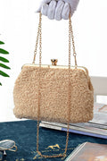 Women Soft Fashion Strap Dinner Clutch Bag