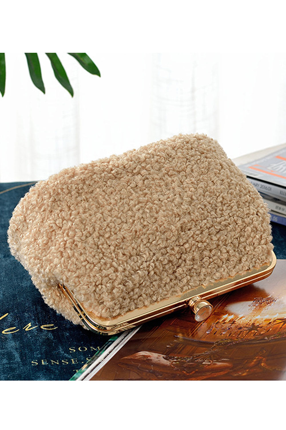 Women Soft Fashion Strap Dinner Clutch Bag