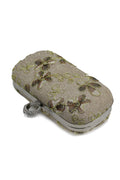 Women Lace Flower Ring Style Party Clutch Bag