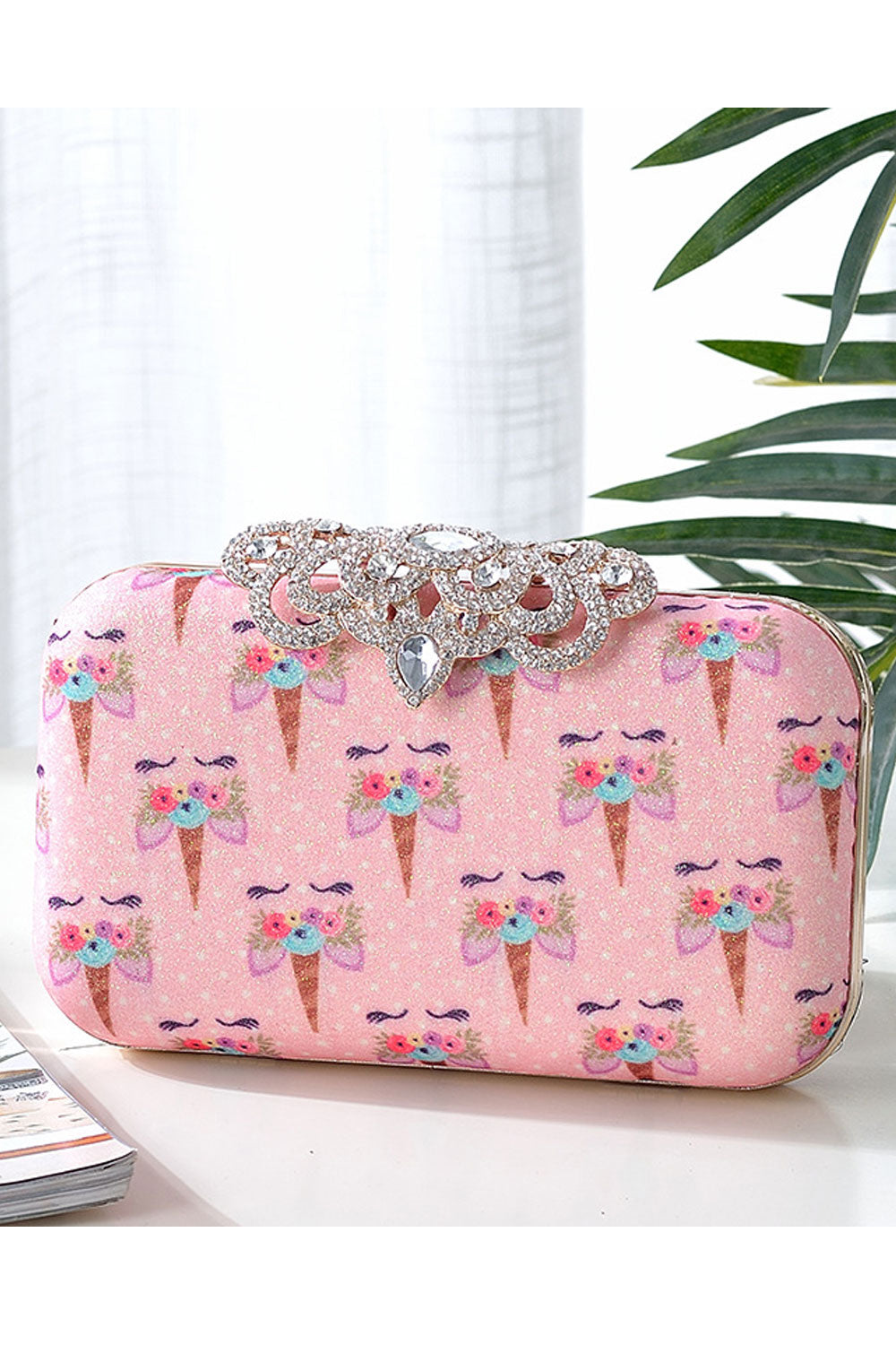 Women Cartoon Pattern Casual Clutch Bag