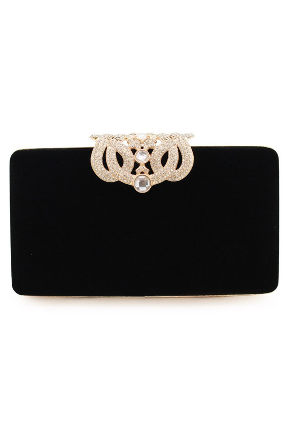 Women Solid Color Rectangle Party Clutch Bag