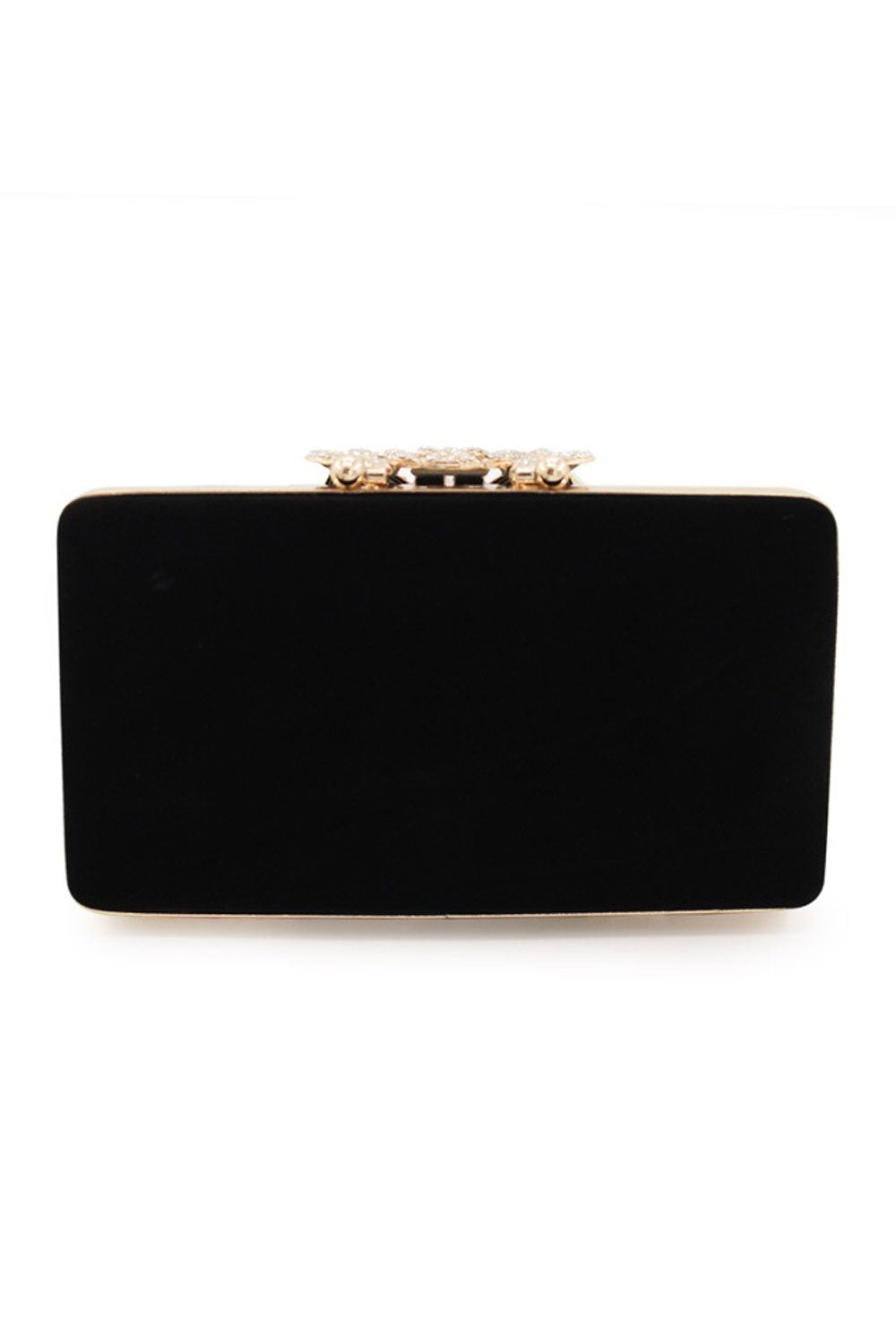 Women Solid Color Rectangle Party Clutch Bag