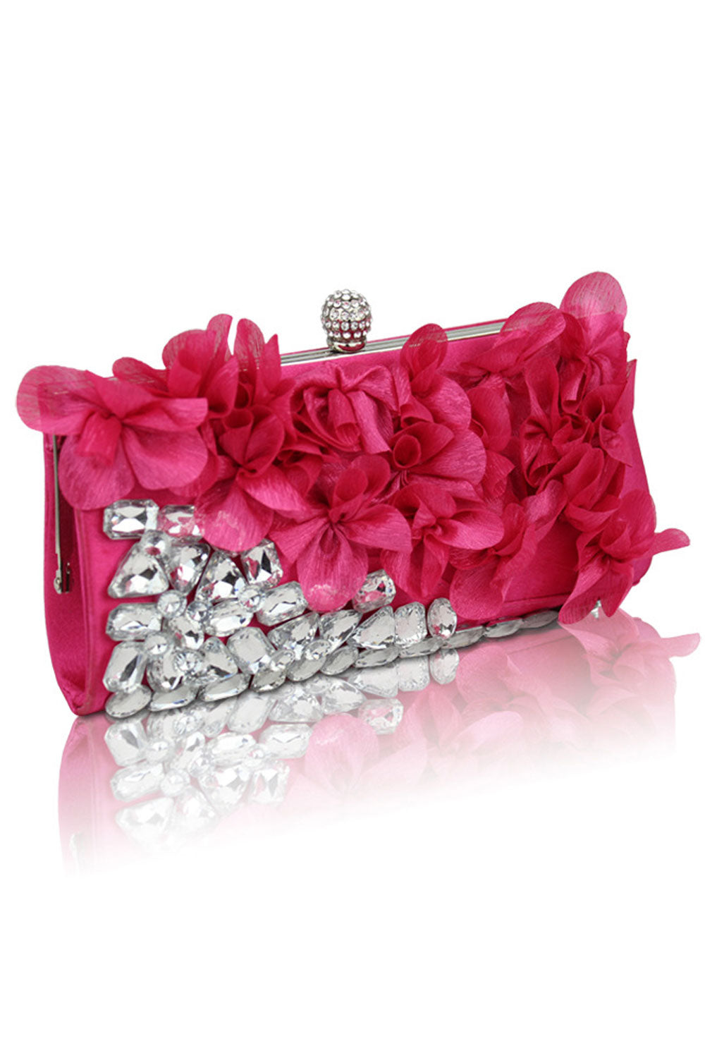 Women Beautiful Lace Strap Wedding Clutch Bag