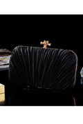 Women Pleated Pattern Fashion Clutch Bag