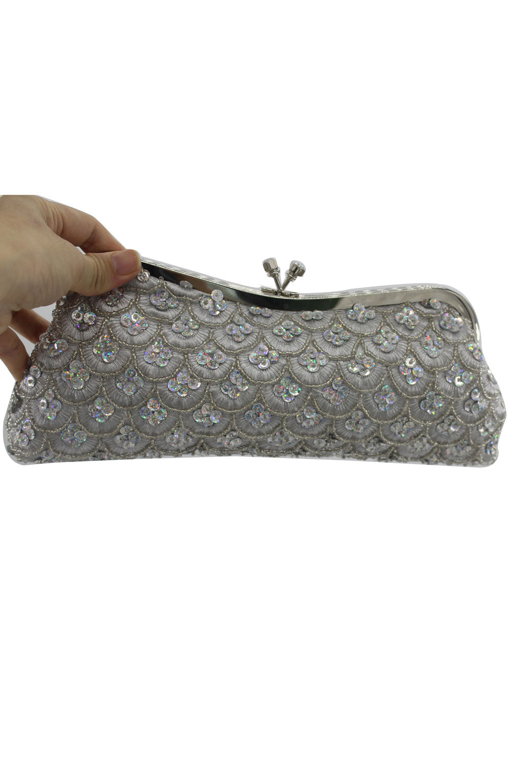 Women Exquisite Beads Party Clutch Bag