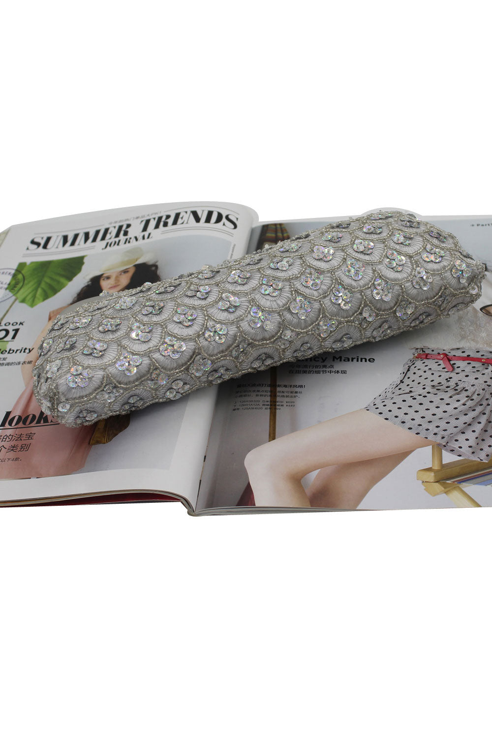 Women Exquisite Beads Party Clutch Bag