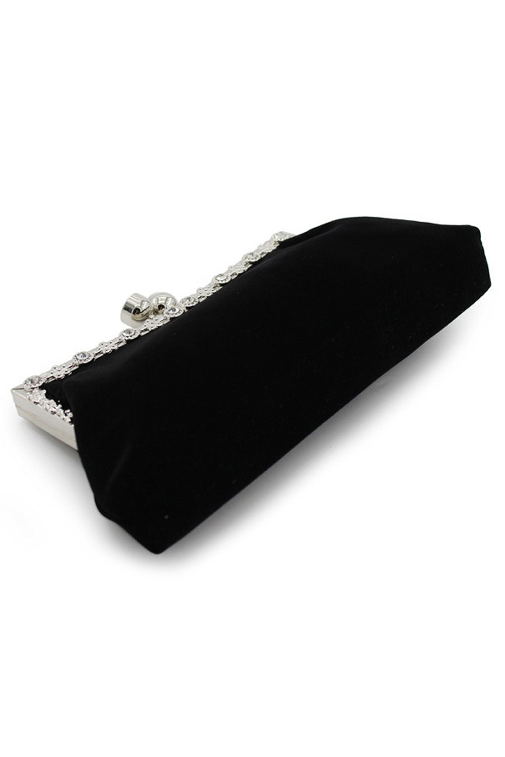 Women Elegant Solid Color Evening Clutch Bag