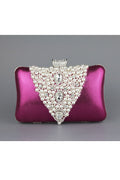 Women Pearls Rhinestone Fashion Party Handbag