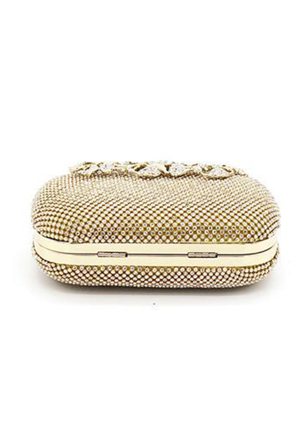 Women Fashionable Beads Decorated Clutch Bag