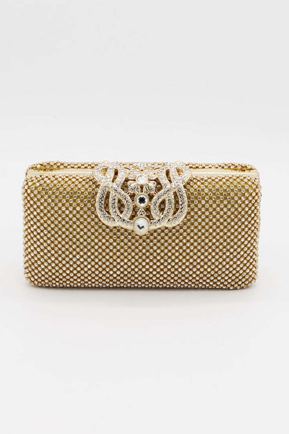 Women Stylish Patch Pocket Evening Clutch Bag