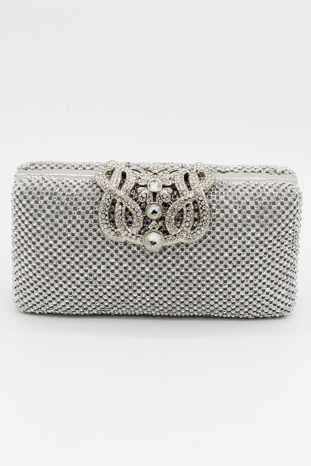 Women Stylish Patch Pocket Evening Clutch Bag